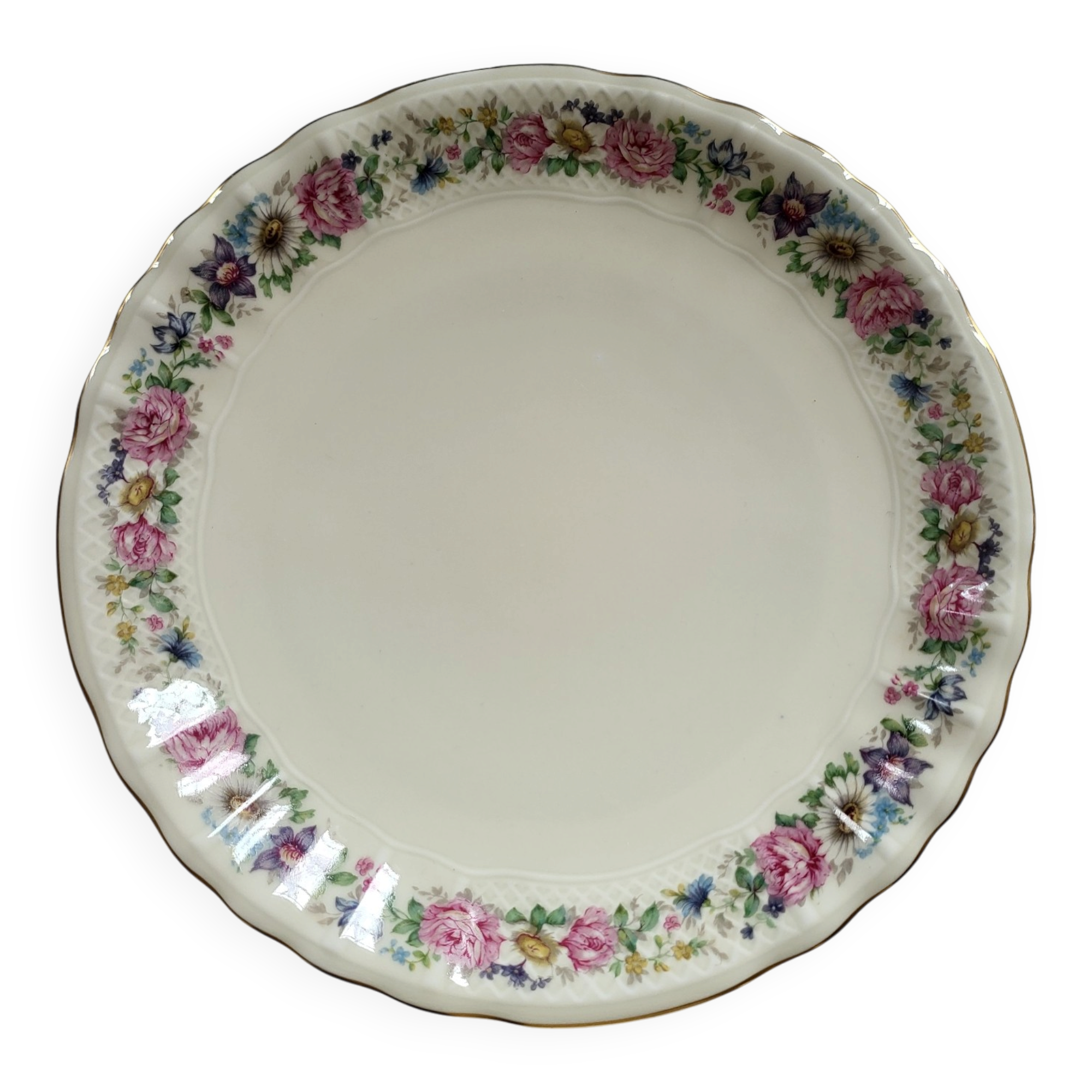Limoges Bernardaud pie dish, cake in porcelain