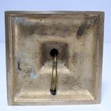 Solid brass column lamp foot Regency design 80s design