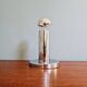 Space Age tubular lamp in chrome metal, 1970s
