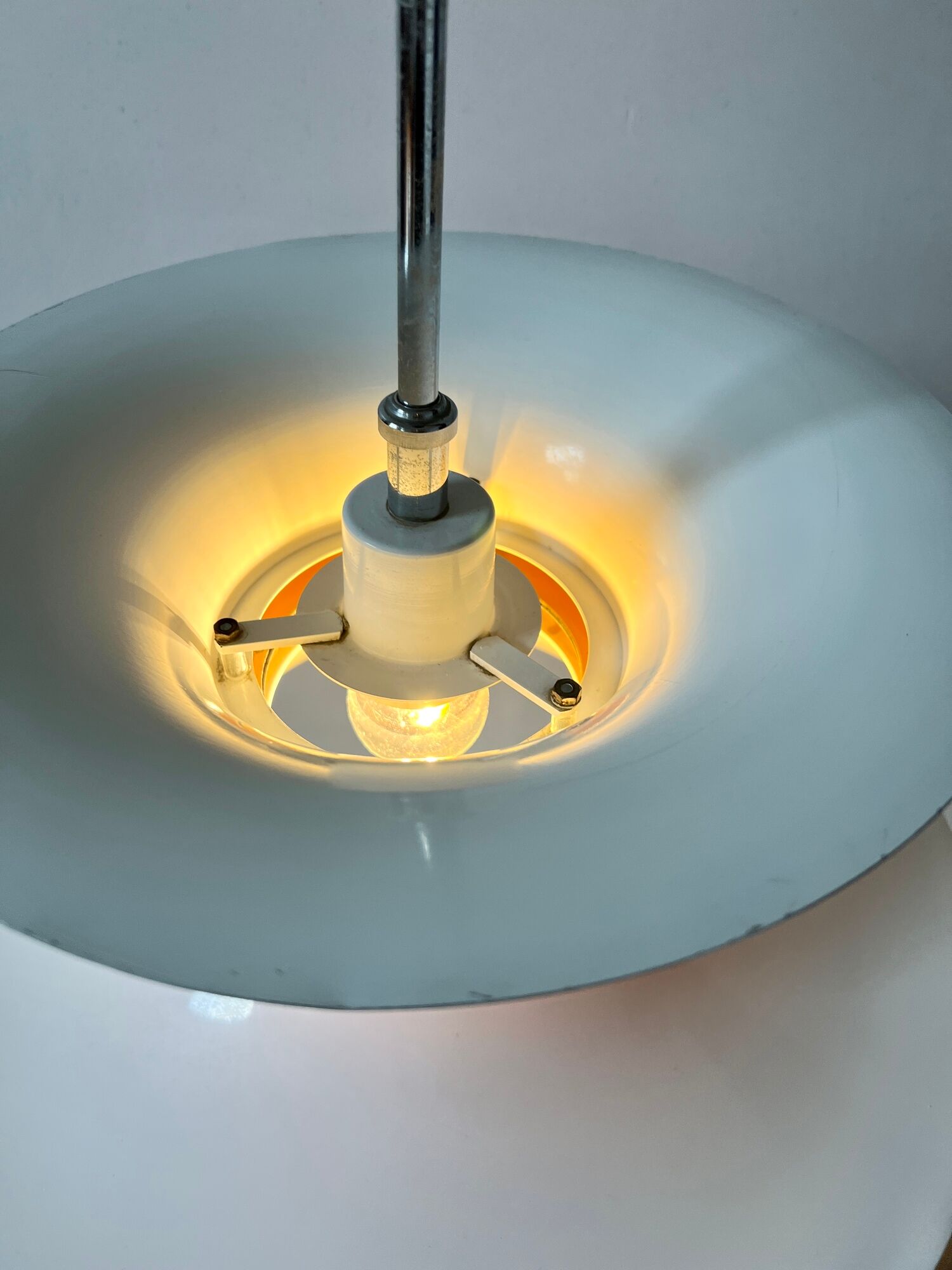 Danish Design Hanging Lamp design by Bent Nordstet for Lyskaer Belysning