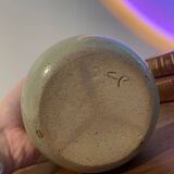 Signed stoneware vase