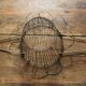 Salad basket metal star wire