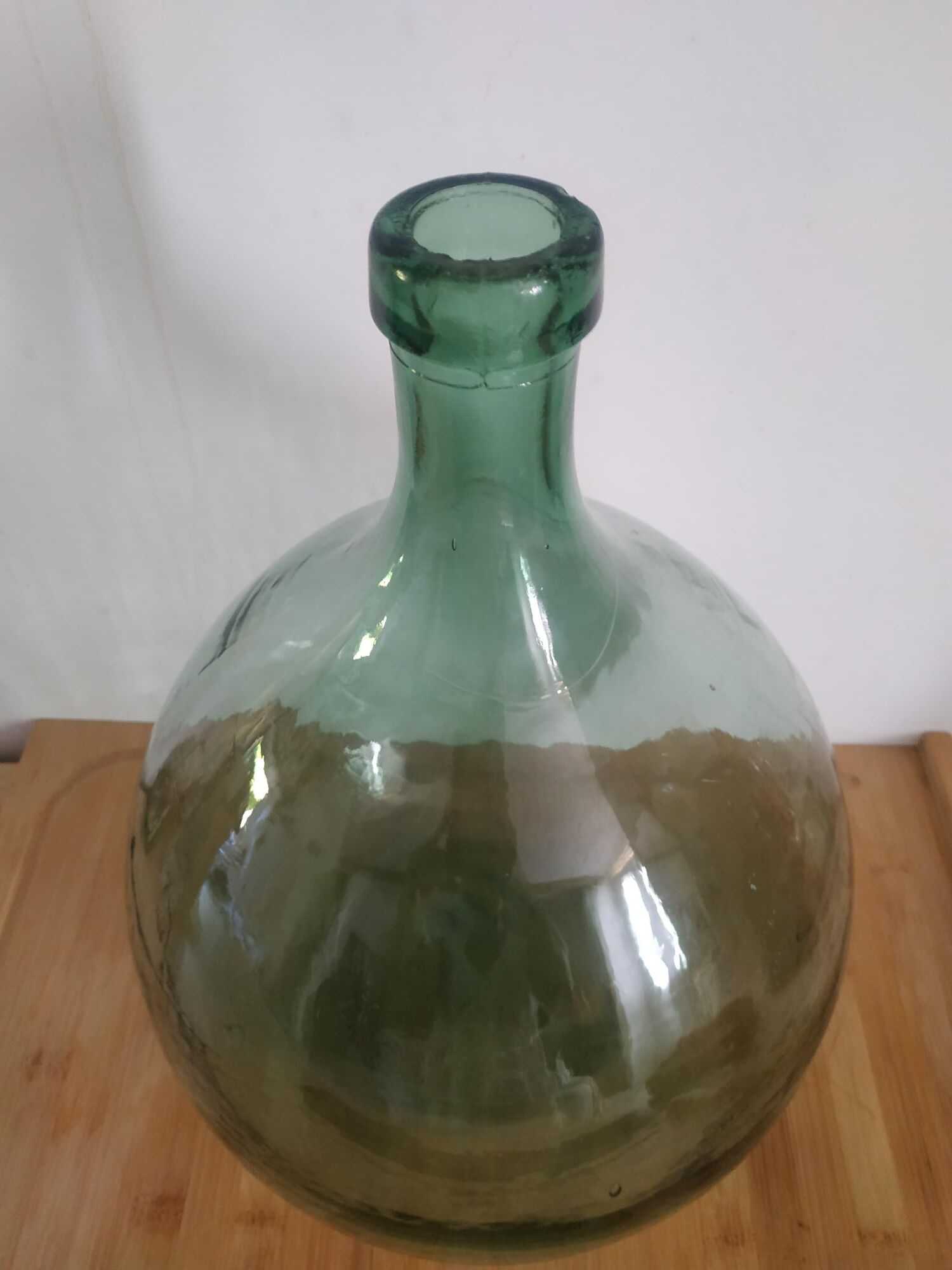 Demijohn vintage green 10,5l h38cm