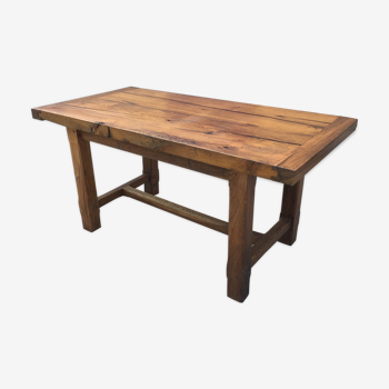 Solid oak farm table