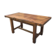 Table de ferme chêne massif