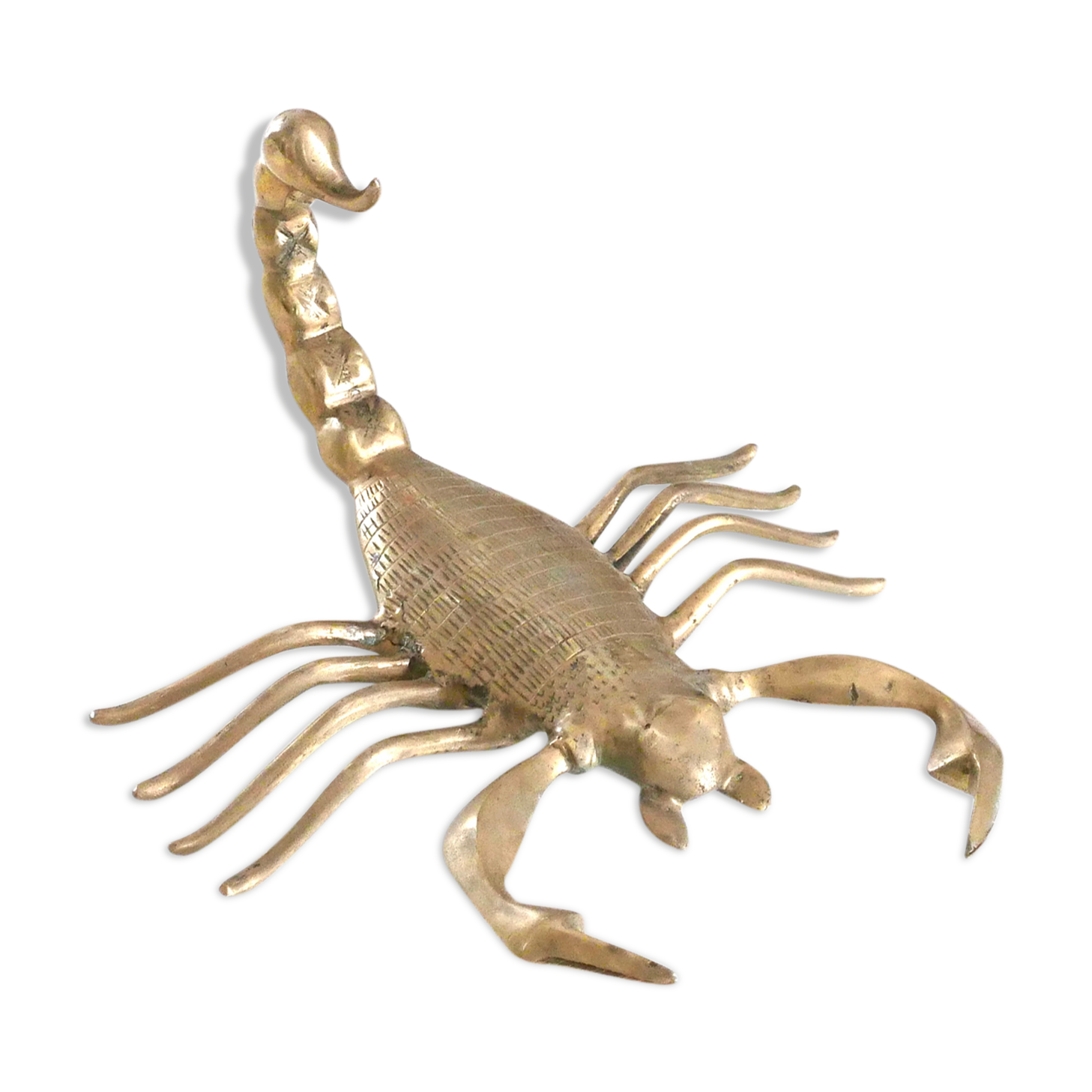 Brass scorpion, 1960s