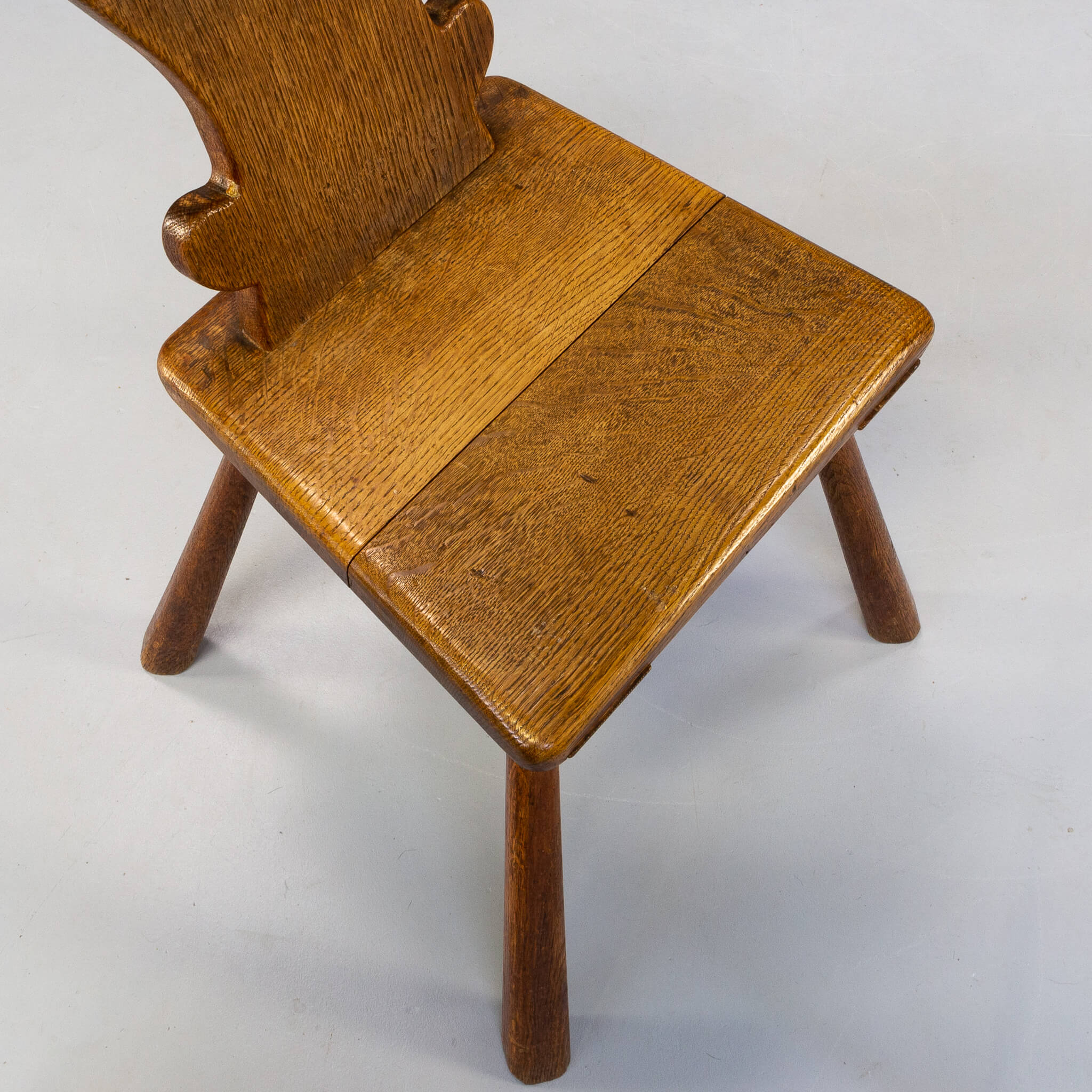 Beautiful set of 6 Rustic Alpine Mountain Chairs