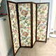 1950 oak screen with 4 panels in very good condition.