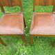 Set de 4 chaises art-deco circa 1940