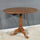 Oval Pedestal Table with Mahogany System, Louis Philippe period – 1st part 19th century