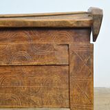 antique shepherd's chest, 1850s
