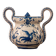 sugar bowl in faience from Martres-Tolosane with Moustiers decoration