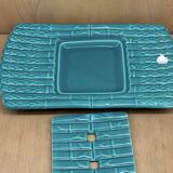 Slush asparagus dish with drainer