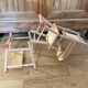 Chaise haute de poupée époque XXe transformable en YOUPALA (livrable)