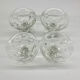Set of 4 old Champagne Glasses, 1940s