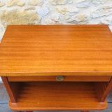 Pair of vintage bedside tables, Scandinavian style 60s