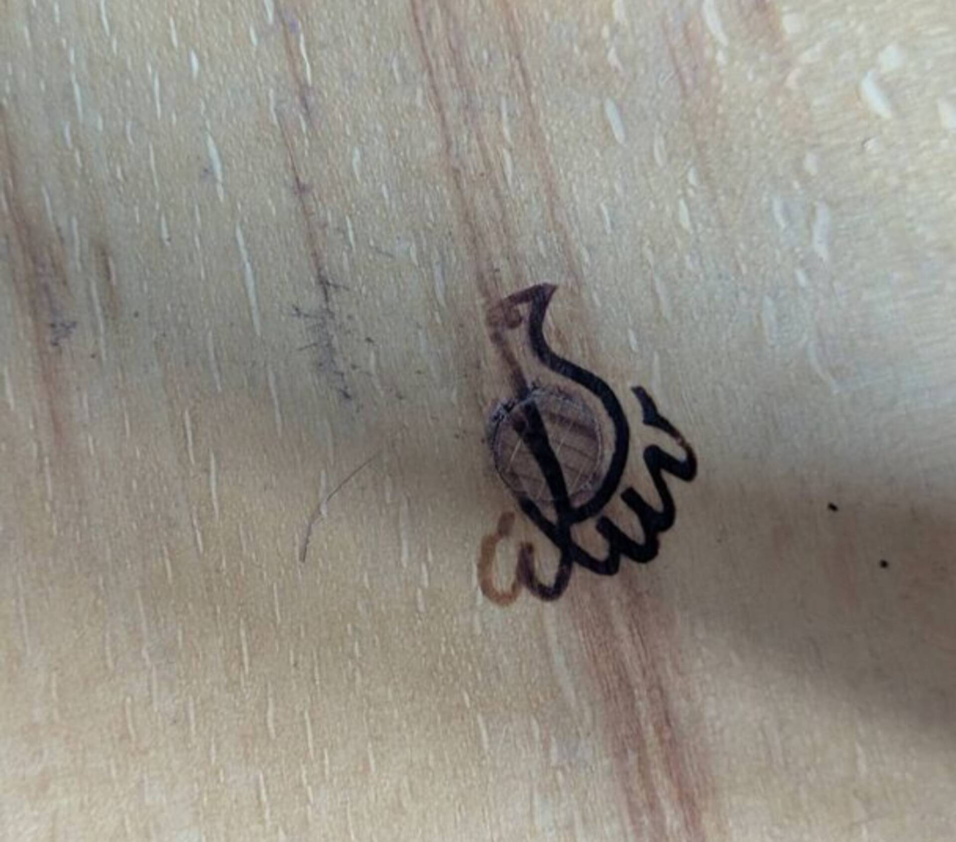 Tripod table Design 60 Jan Kalous stamped