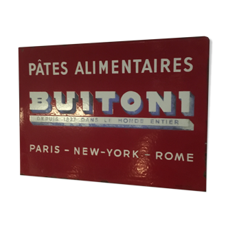 Buitoni enamel plate