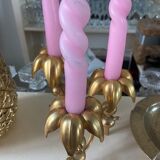 Vintage gilded bronze chandelier