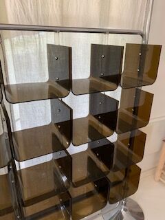 Bibliothèque Roche Bobois plexiglas