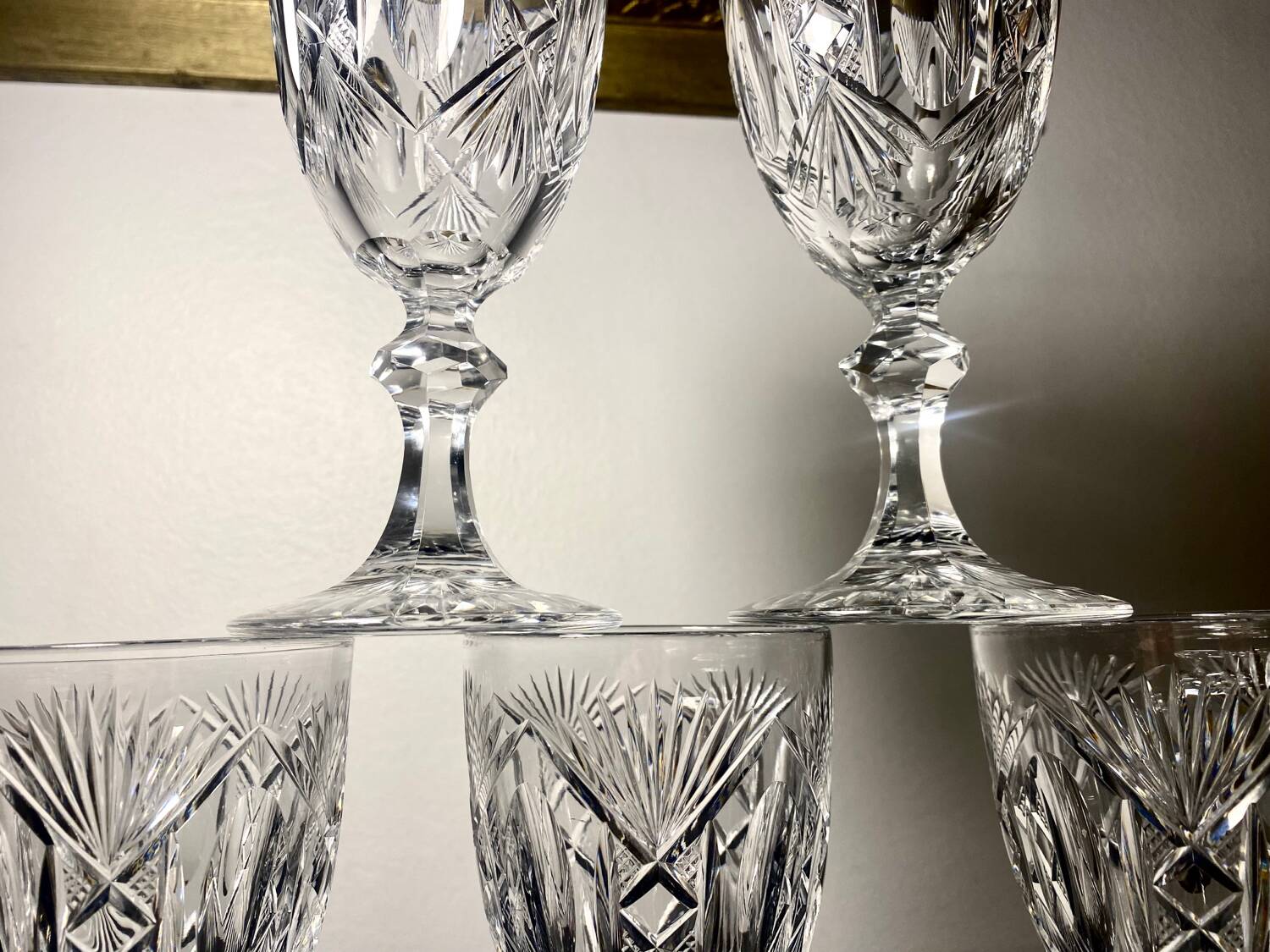 Verre à eau Le Creusot  / Voneche 19eme ciecle