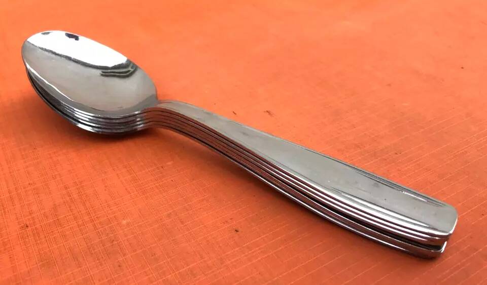 6 tablespoons Stainless steel Length: 195mm