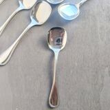 8 cuillères à glace Christofle, modèle Perles