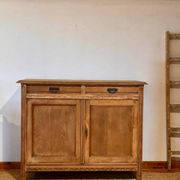 Buffet ancien en chêne brut - 2 tiroirs 