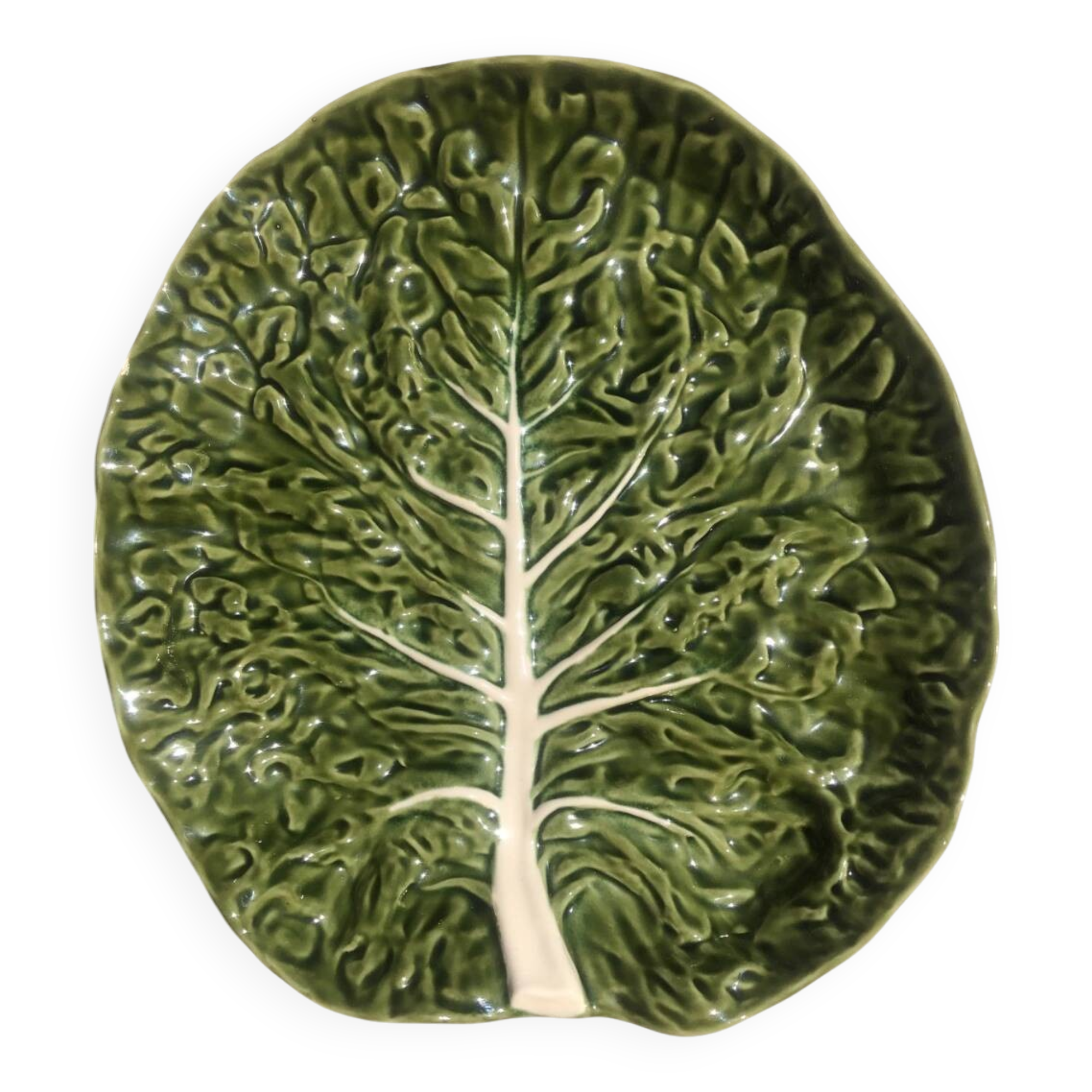 Cabbage leaf slip dish