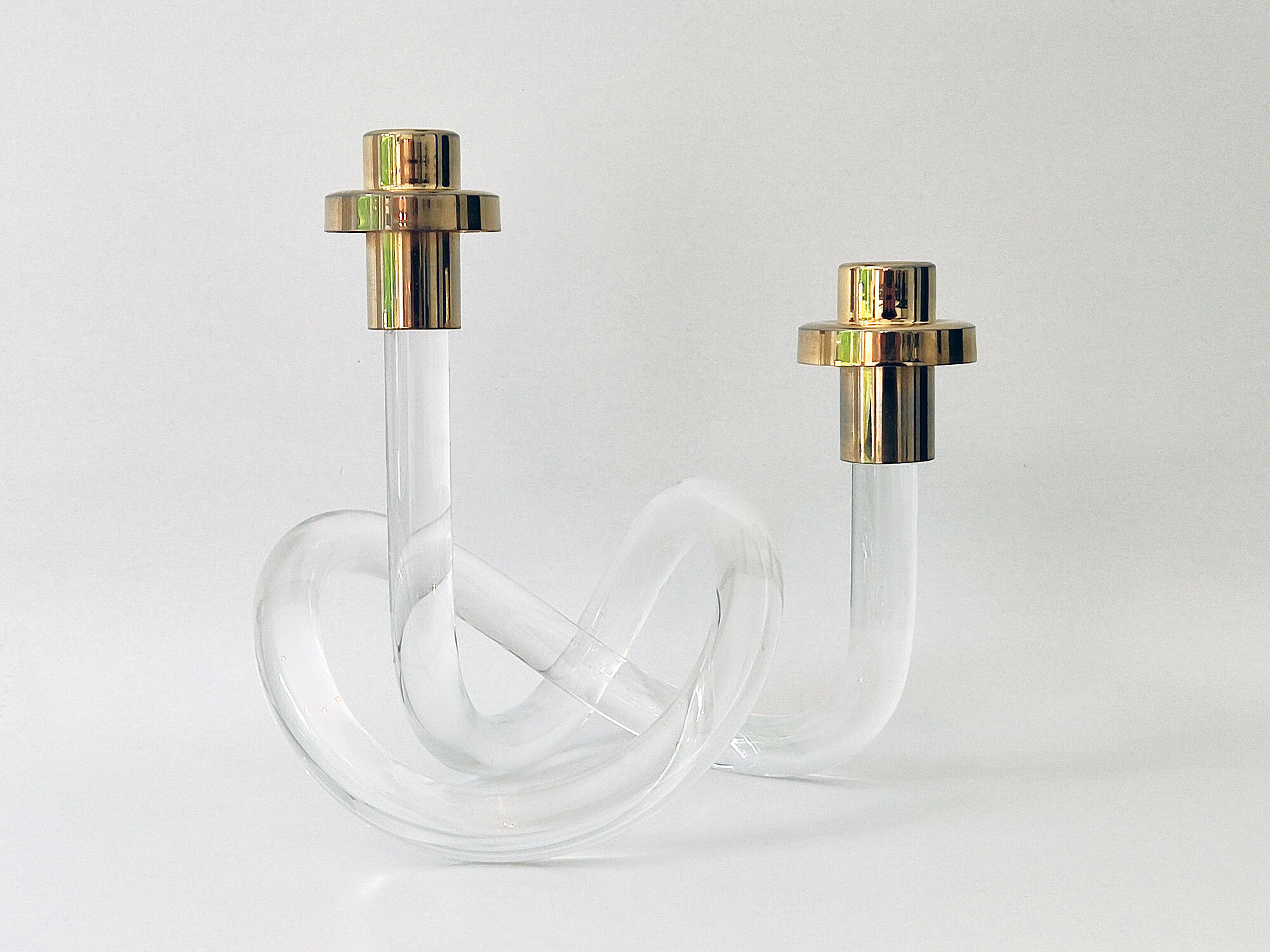 candlestick set & clock Dorothy C. Thorpe