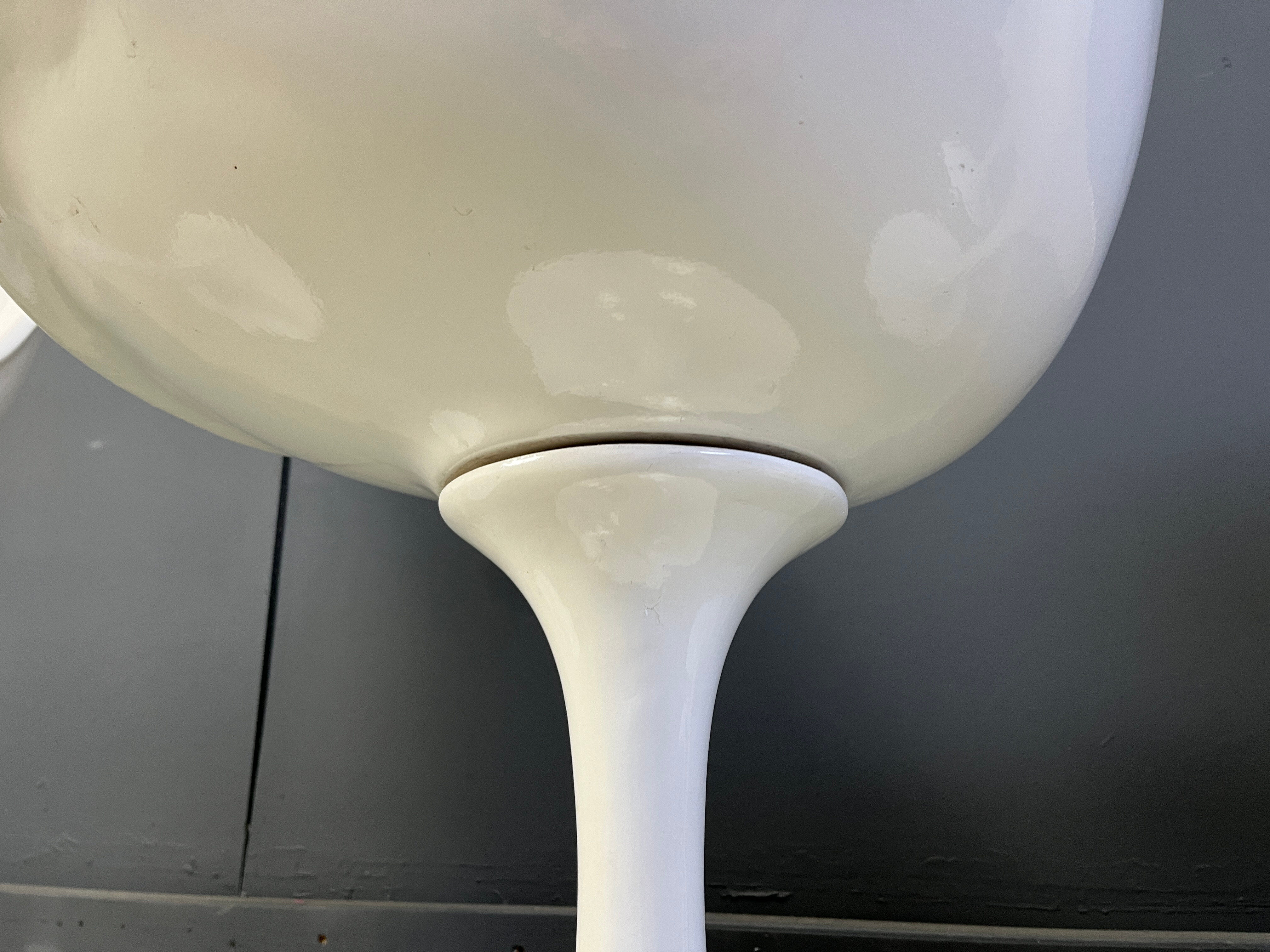 Vintage fiberglass space age tulip dining chairs, set of 4 - 1960s