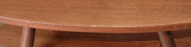 Vintage Scandinavian teak coffee table