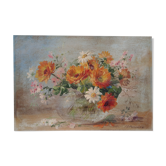 Painting flowers