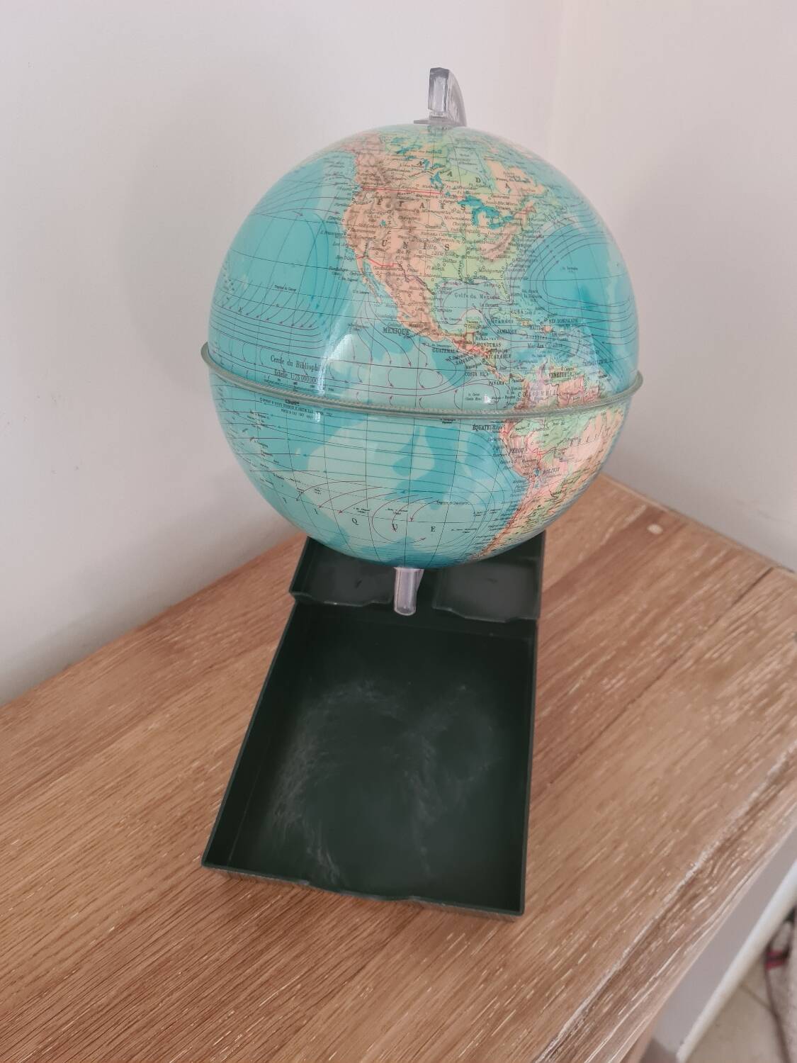 1960s office storage globe