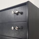 G-plan black tall chest of drawers, 1960s