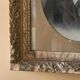 Old framed portrait photo
