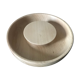 Turned wooden dish