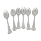 Six cuillères de table ancienne Christofle métal argenté