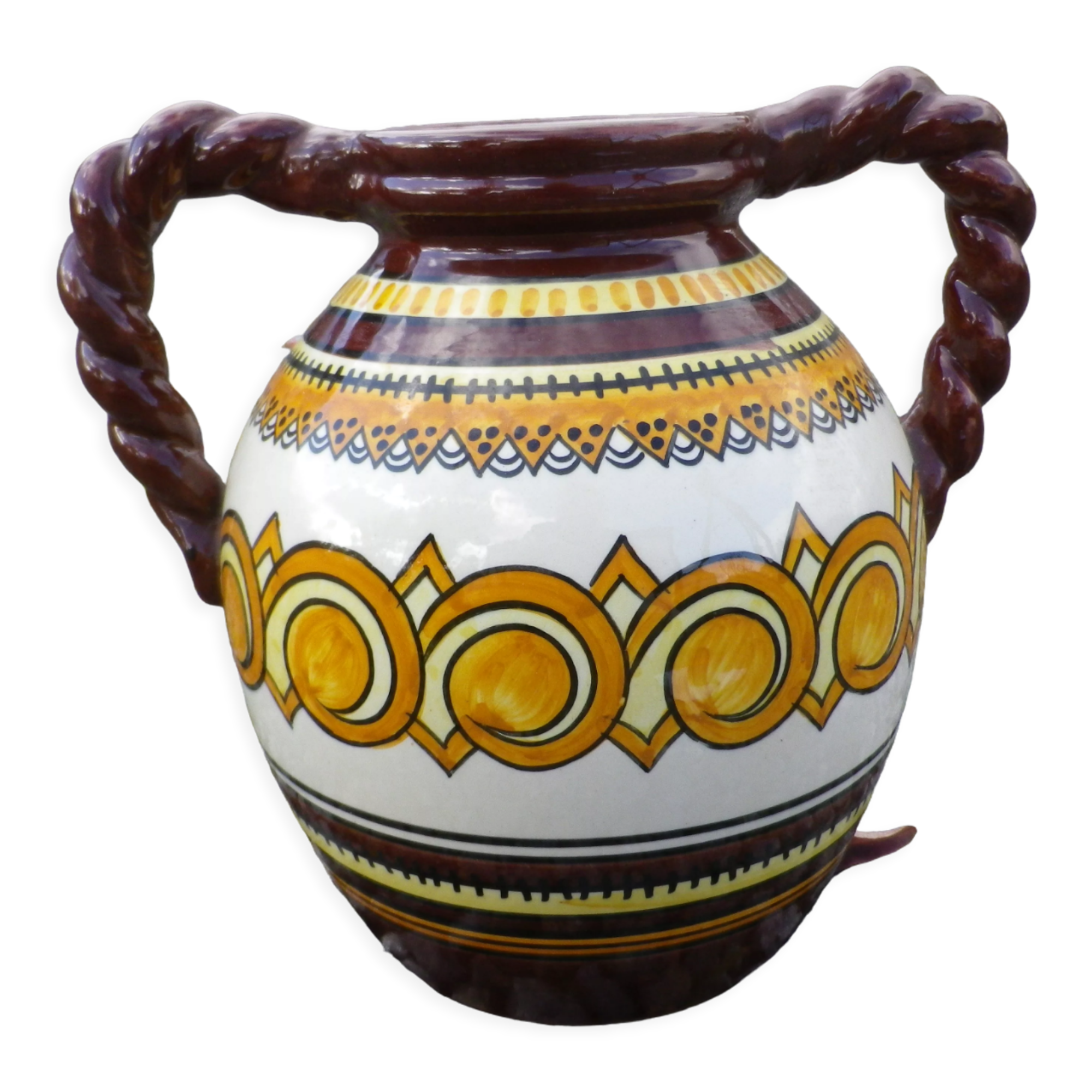 Henriot Quimper vase