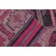 Vintage Turkish Hand-Knotted Wool Cotton Pink Runner Rug 104x351