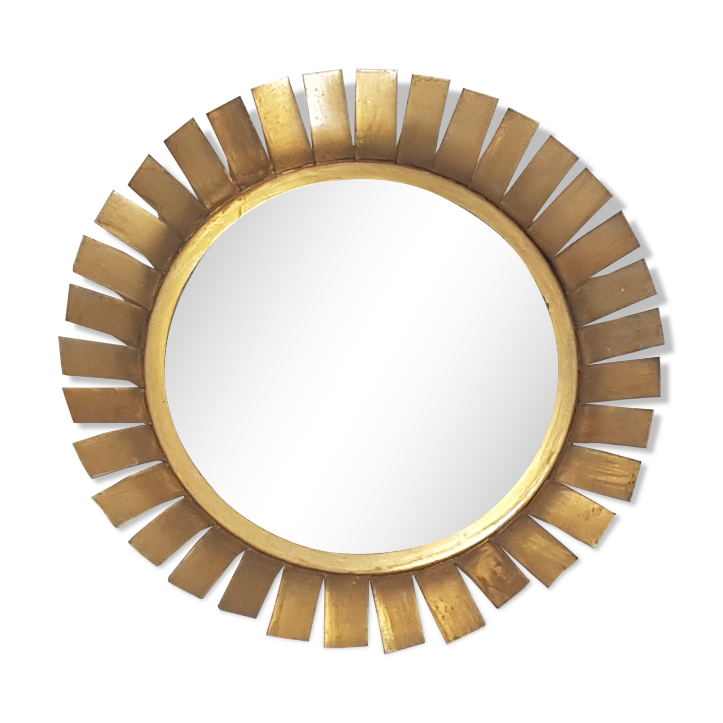 Brass Sun mirror 28cm
