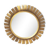 Brass Sun mirror 28cm