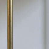 Vintage side table in brown formica
