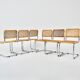 Dining chairs B32 by Marcel Breuer