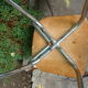 Lot of two chairs and two stools in formica