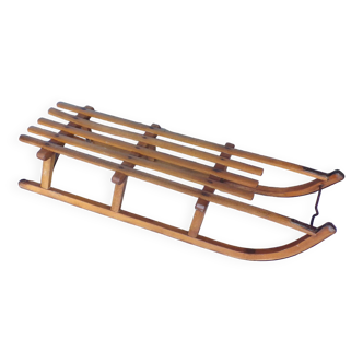 Vintage wooden sled L=115cm