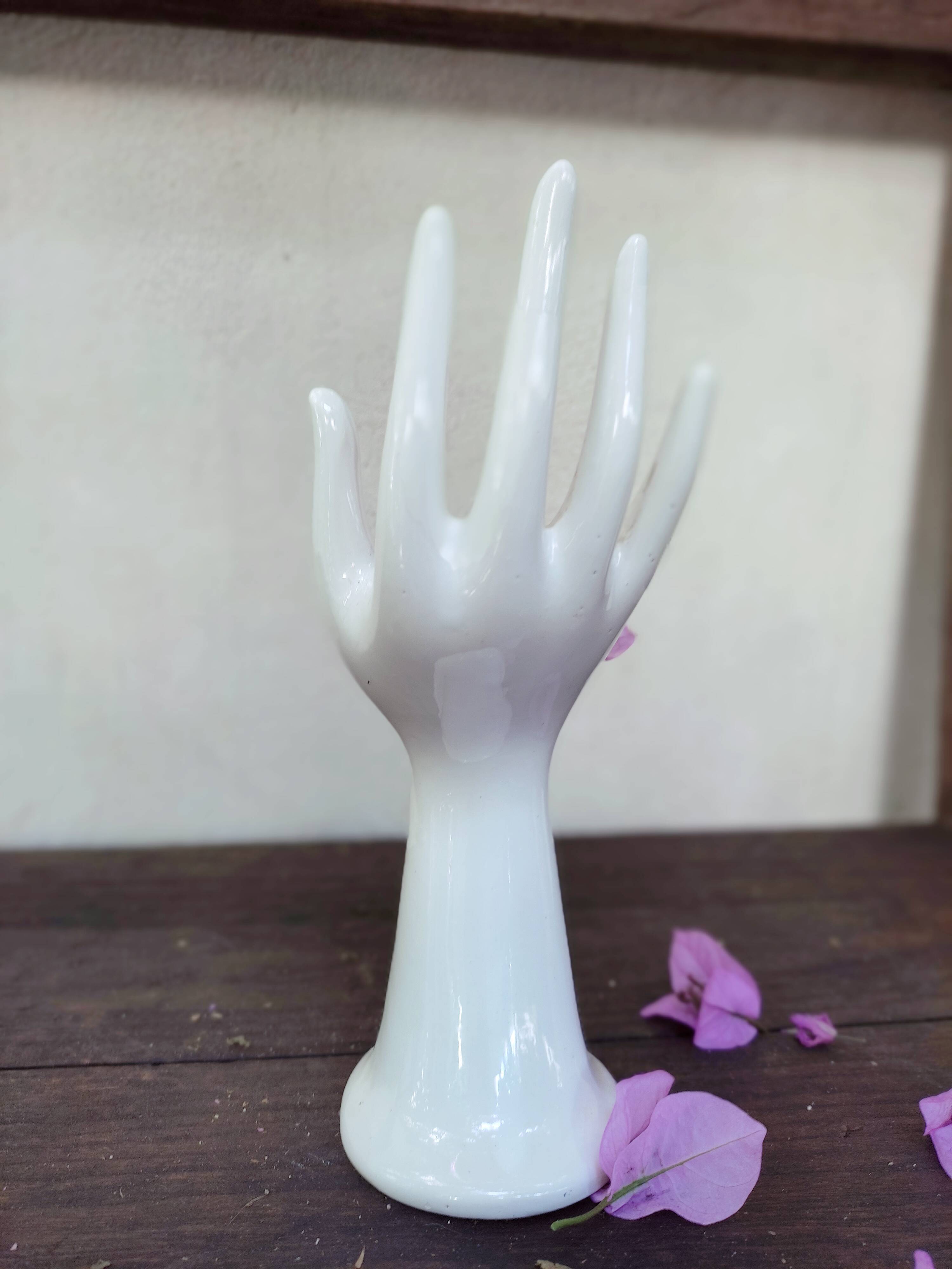 Hand soliflore in earthenware