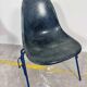 Lot of 4 Eames DSS chairs in fibre H Miller