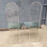 4 Plexiglas Roche and Bobois chairs