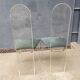 4 chaises plexiglas Roche et Bobois